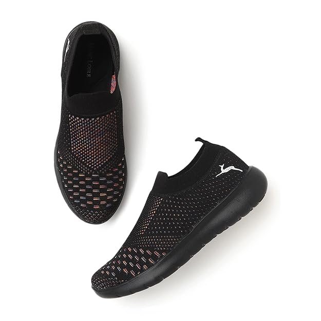 Women's Lightweight Athleisure Knitted Active Wear Slip-On Casual Shoes